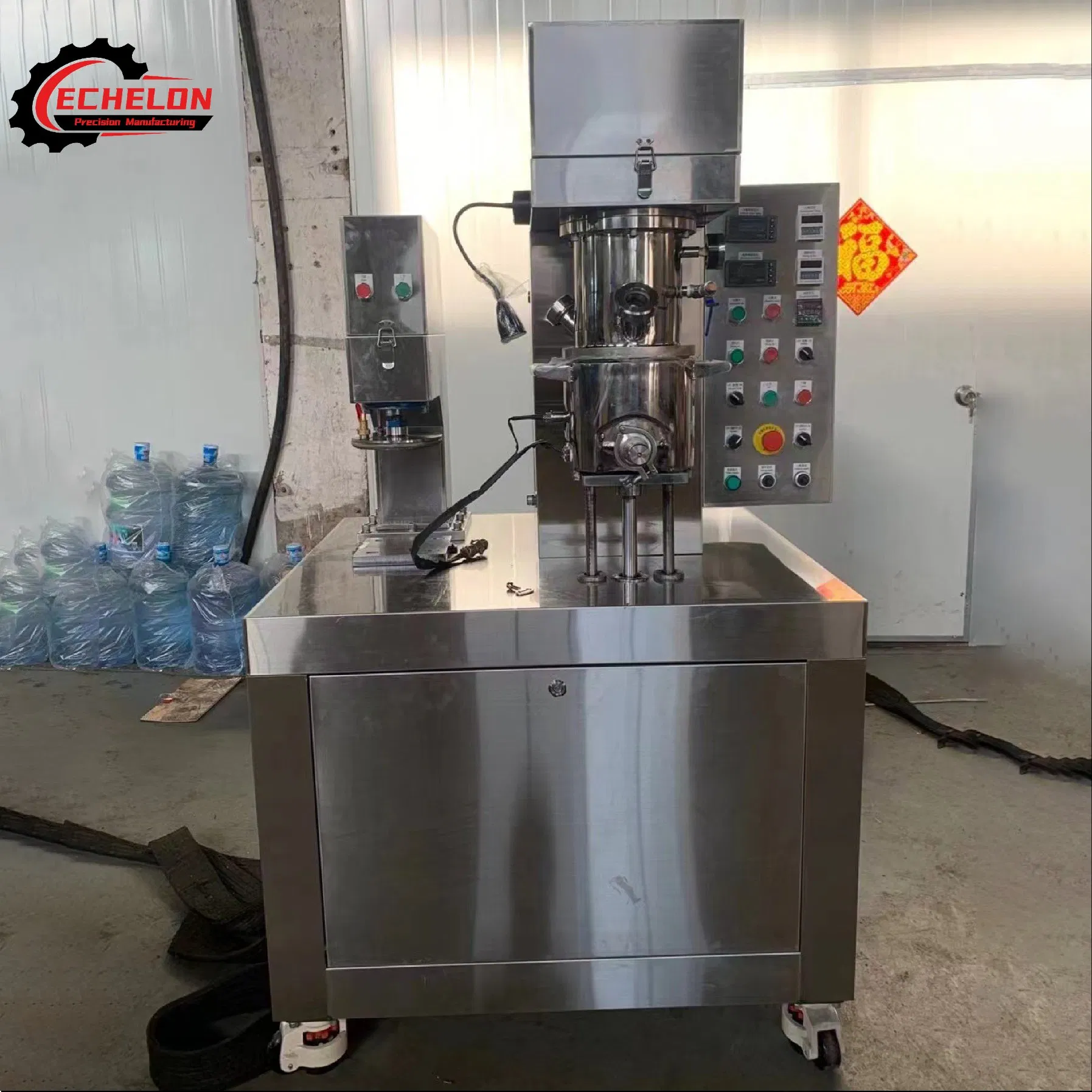 PLC Controlled High Efficiency Silicone Sealant Double Planetary Machine Vacuum Mixer