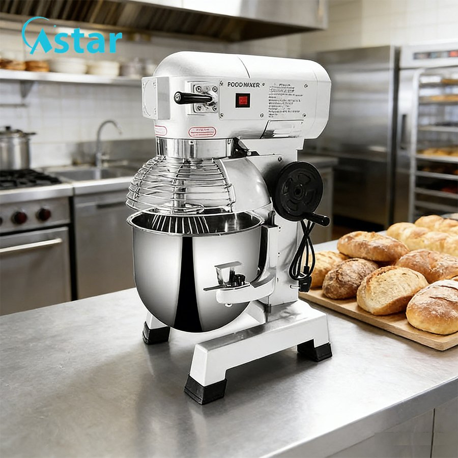 Electric Bakery Equipment Baking Machine Stand Mixer Spiral Mixer Food Mixer Planetary Mixer Egg Cake Dough Mixer