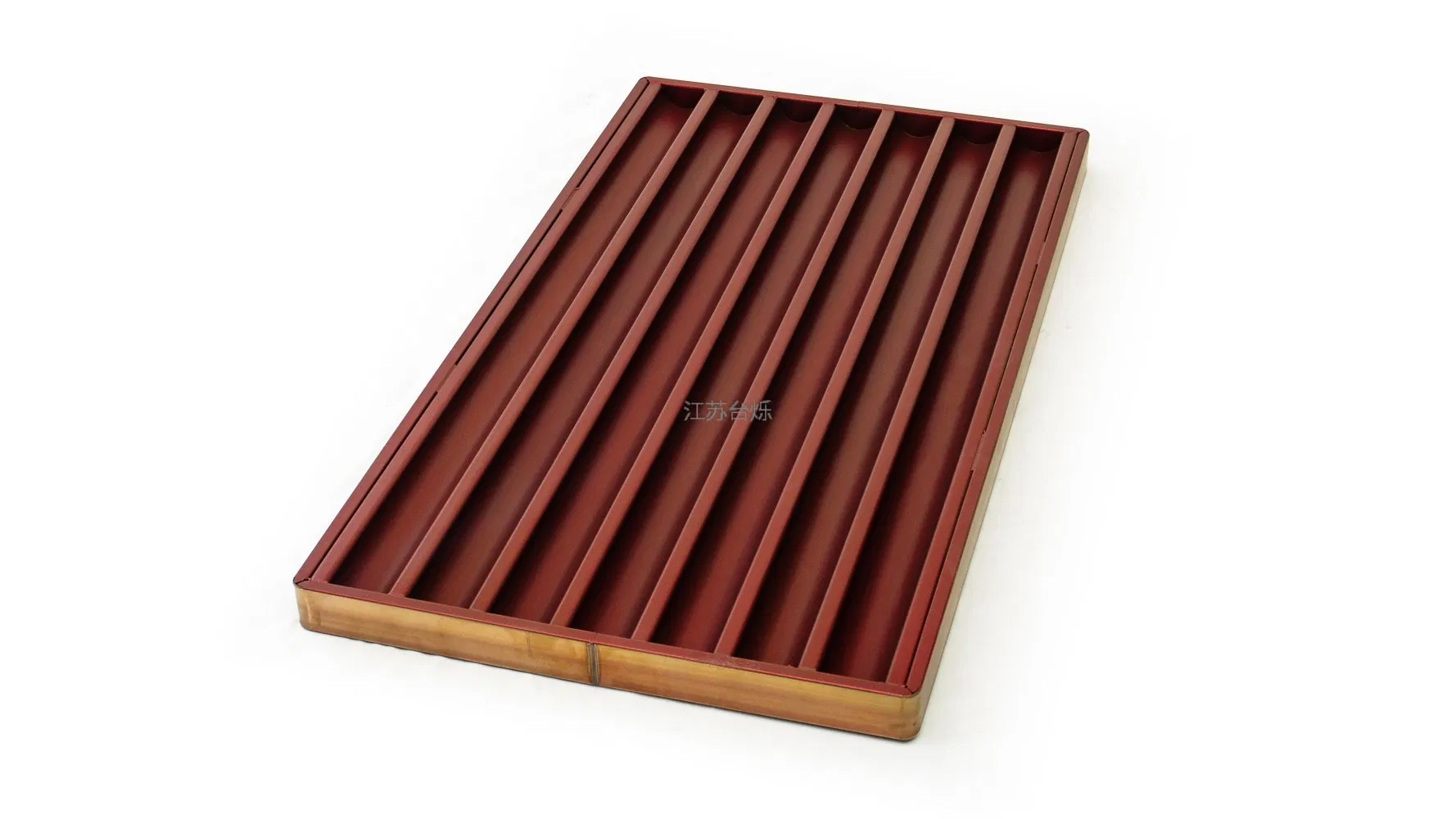 Nonstick 7-Cavity Rows Channels Bar Baking Pan Commercial Bread Production Tray Baguette Tray