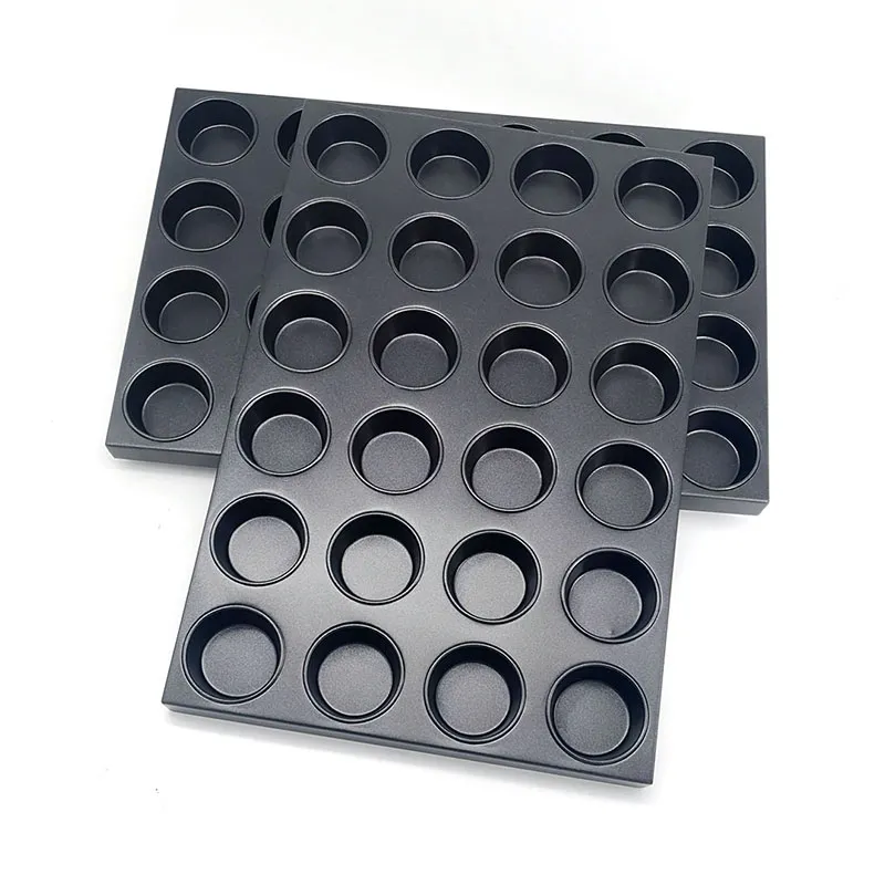 Industrial 24-Cup Muffin Baking Tray