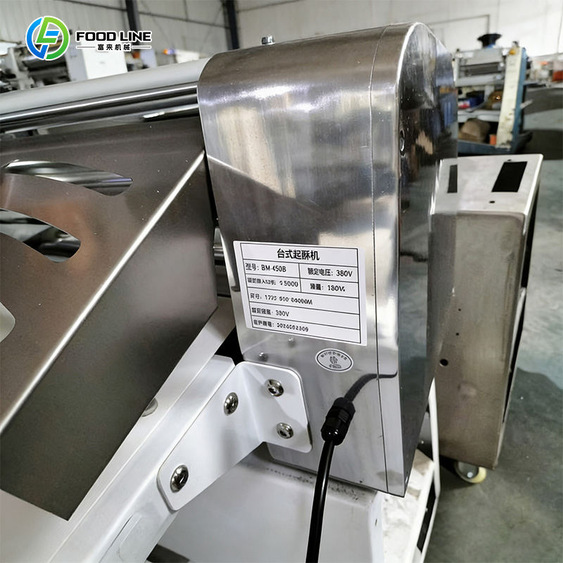 Industrial Heavy-Duty Adjustable Rollers &amp; Thicness Control Dough Sheeter