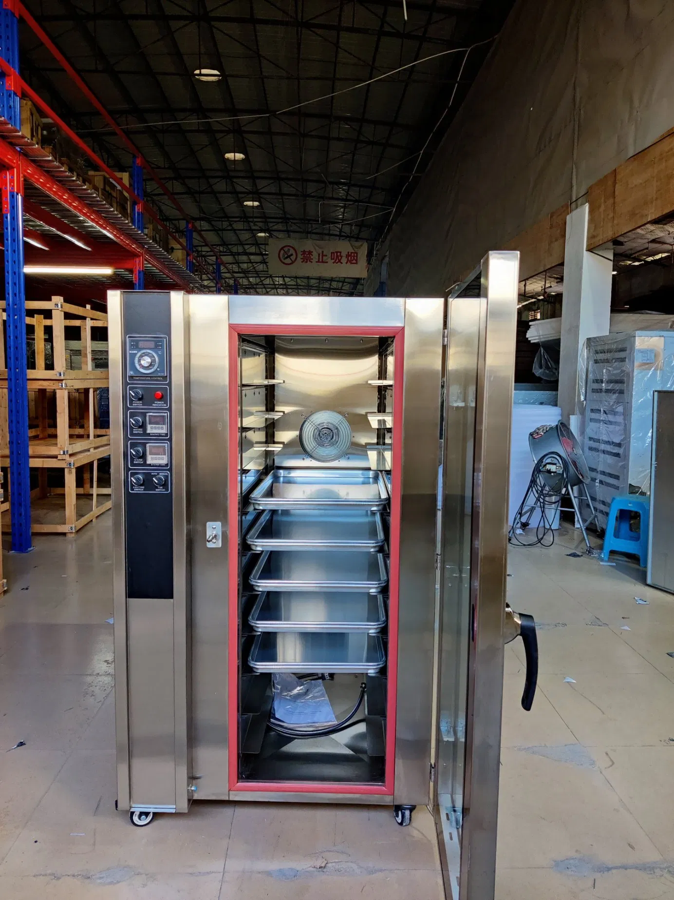 High-Quality Baking Equipment, Commercial Bread Baking Machinery, 5/8/10-Tray Baking Machine Ovens, Convection Ovens.