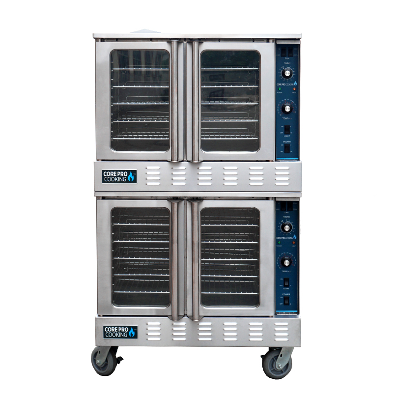Convention Oven 1/2/3/4/6/9/12/16 Trays Quality Industrial Gas and Electric Rotary Rack Oven for Pizza