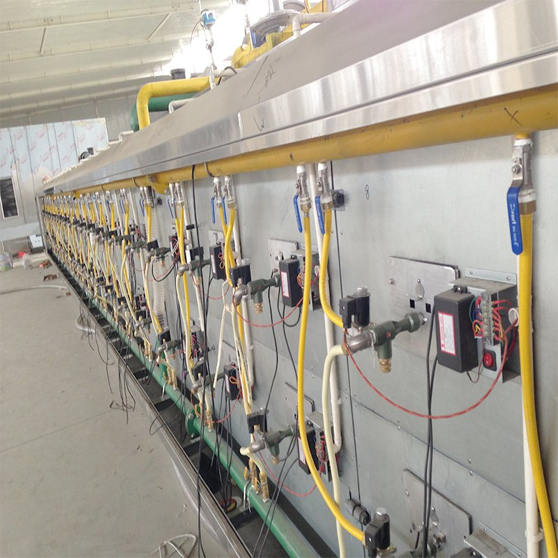 Industrial Gas Cake Pizza Burger Bun Toast Baguette Sandwich Bun Bread Conveyor Belt Tunnel Oven Manufacturer