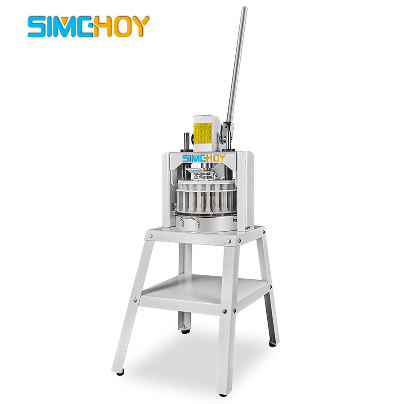Simghoy Stainless Steel Dough Cutting Machine Manual Dough Divider for Bakery