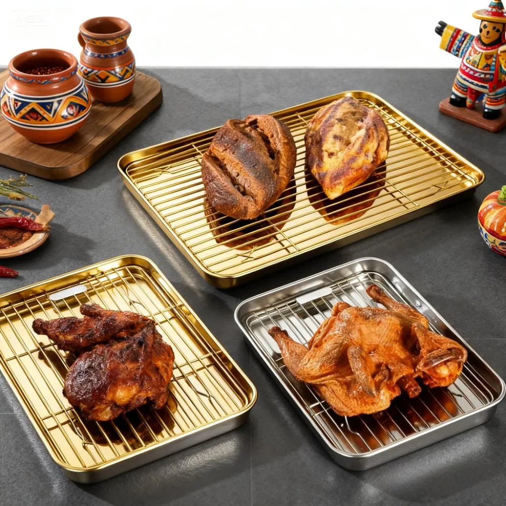 Heavybao Brazil Mexico Argentina Latin America Bakery Restaurant Baking Cooling Grill PVD Rack