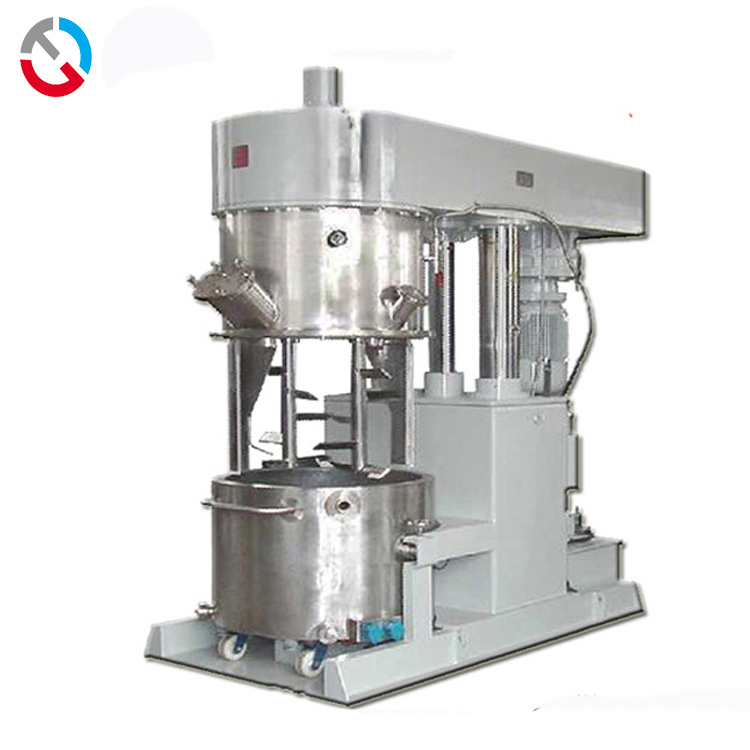 Fully Automatic High Viscosity Glue Silicone Sealant Making Machine Coating Dual Planetary Dispersing Mixer