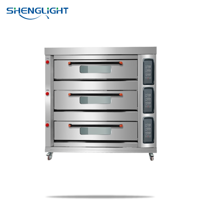 Convention Oven 1/2/3/4/6/9/12/16 Trays Quality Industrial Gas and Electric Rotary Rack Oven for Pizza