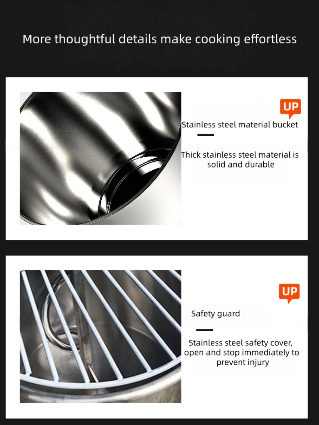 Spiral Dough Mixer Detail 1