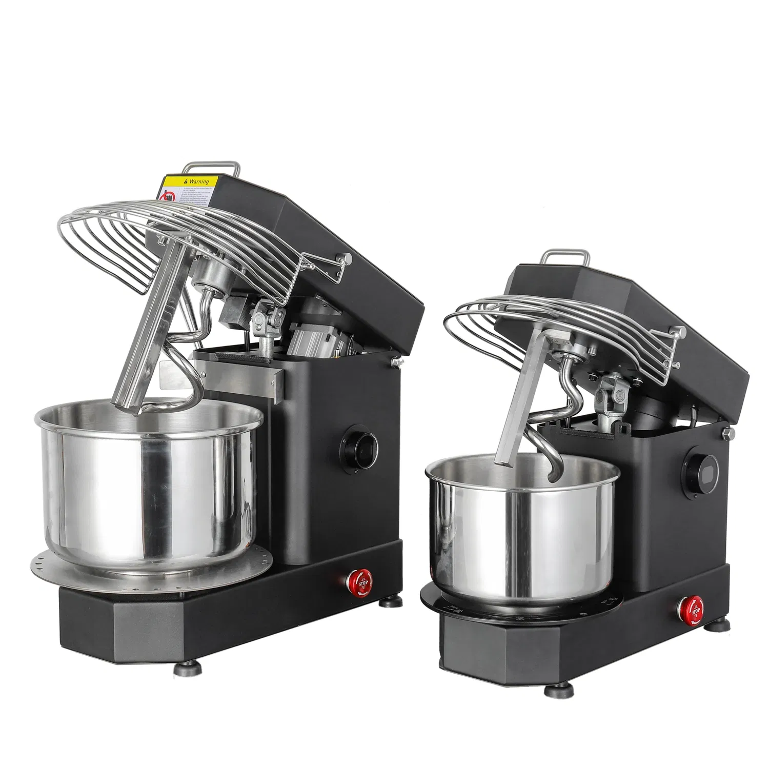 5liter 10 Liters Intelligent Adjustable Speed Bread Dough Spiral Mixer with Tilt-up Head&Removable Bowl