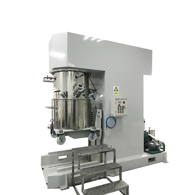 500L Stainless High Viscosity Paste Adhesive Vacuum Heated Centrifugal Double Planetary Mixer for Paint Mixing Tank