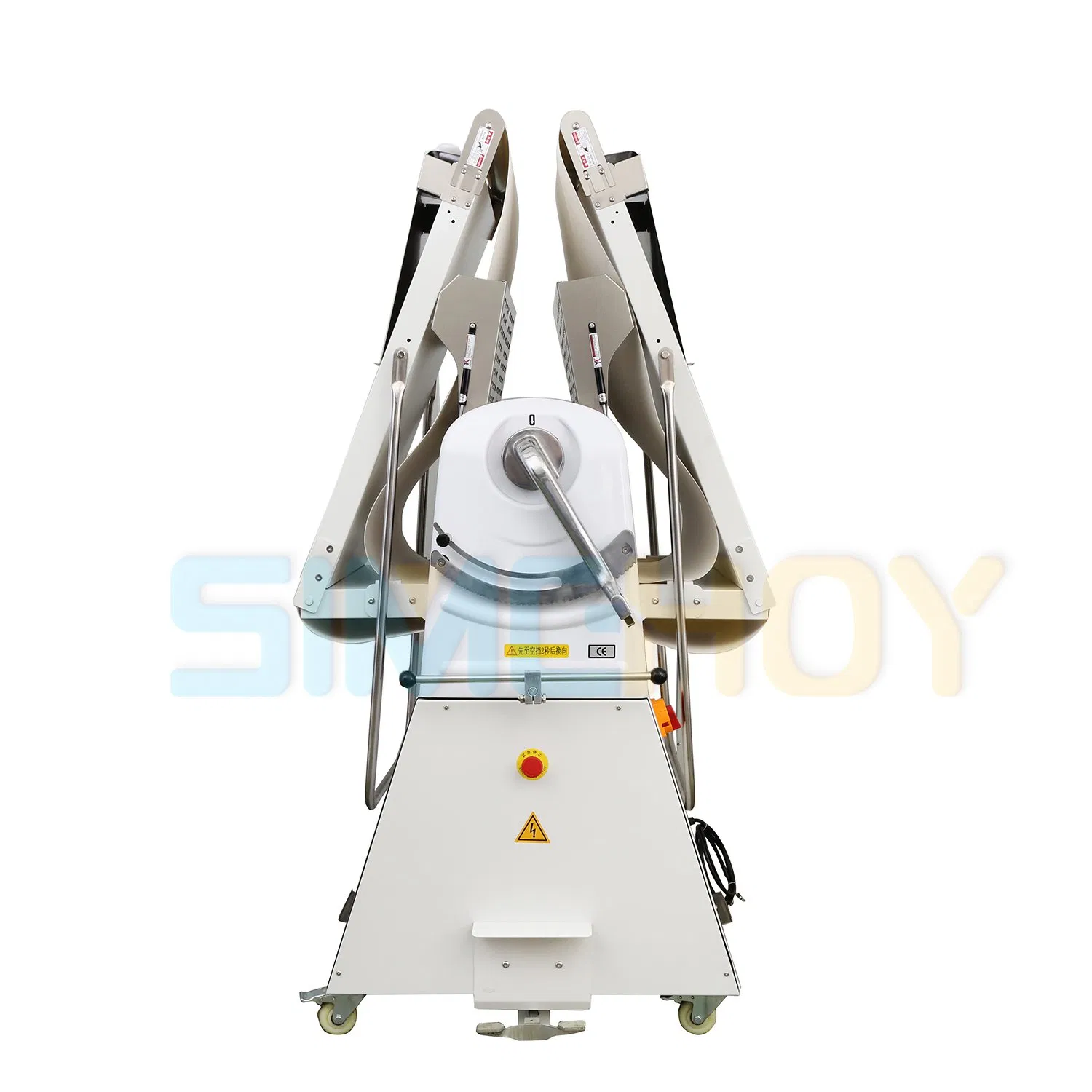 Professional Kitchen Baking Equipment Automatic Pizza Dough Bread Roller Sheeter 650mm