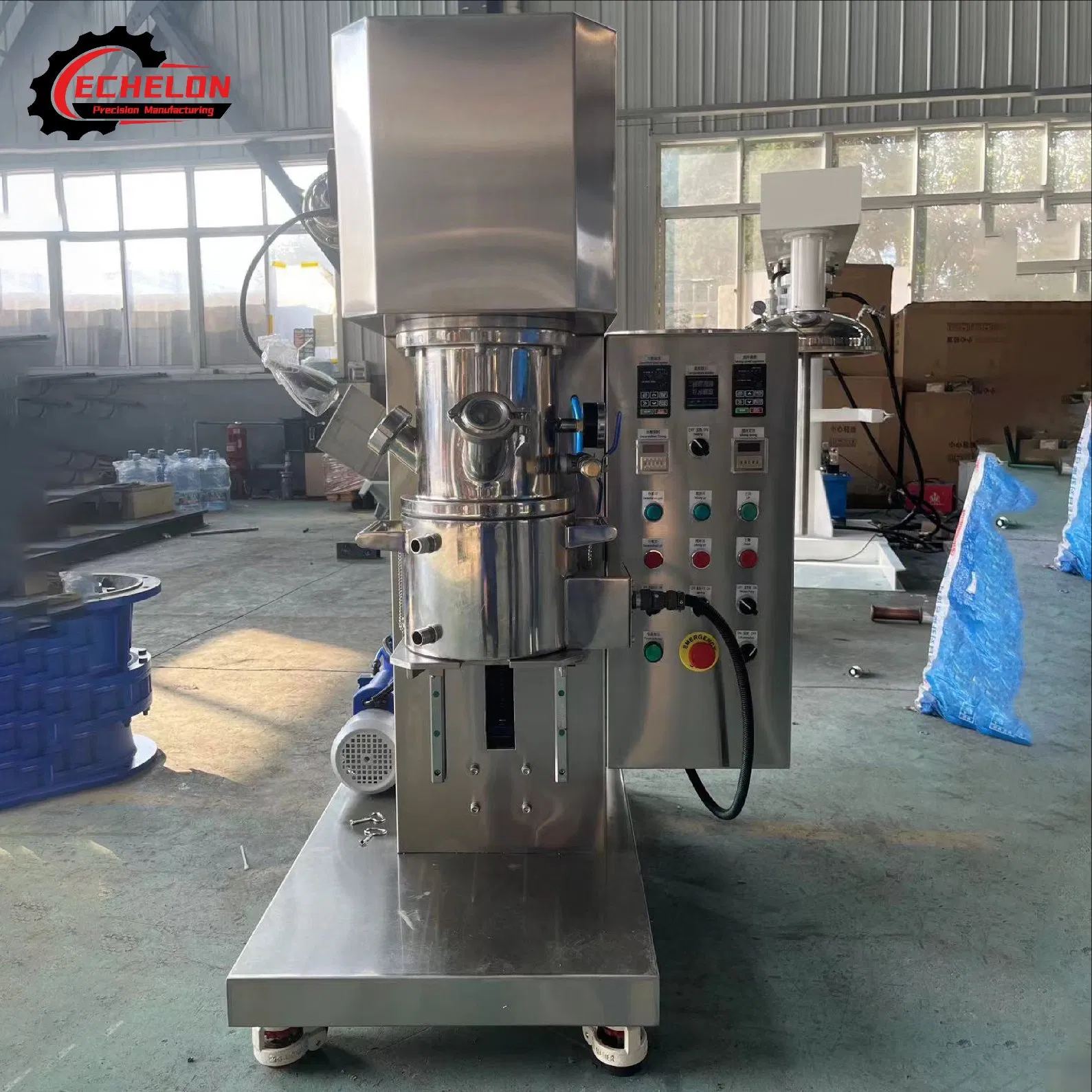 PLC Controlled High Efficiency Silicone Sealant Double Planetary Machine Vacuum Mixer