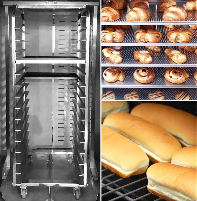 Industrial Rotary Oven for Bakery Bread Baking Commercial Stainless Steel Rack Oven