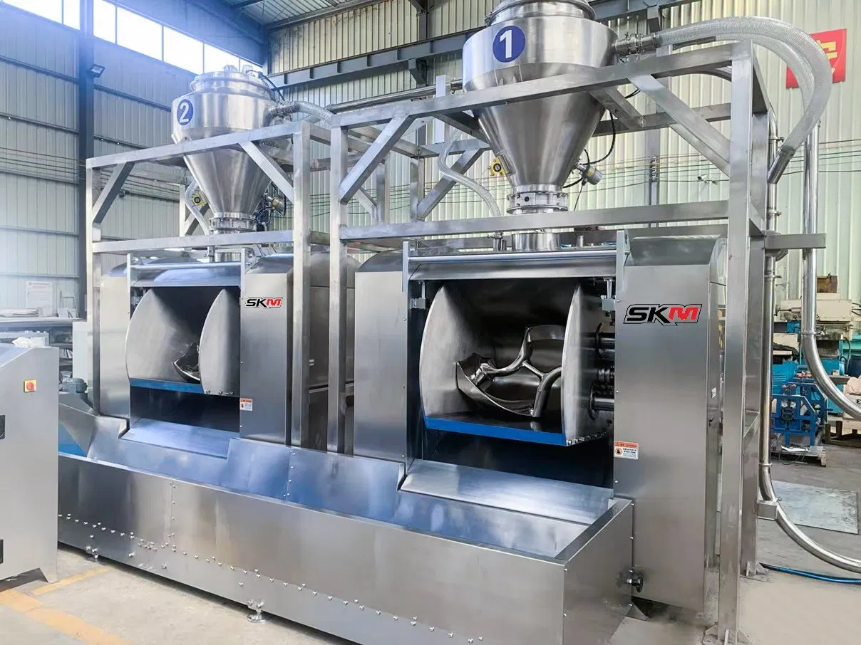 Industrial Commercial Bakery Equipment Electric Horizontal Spiral Dough Mixer Food Machine for Pizza/Biscuit/Cake/Bread/Cookie/Hamburger/Burrito