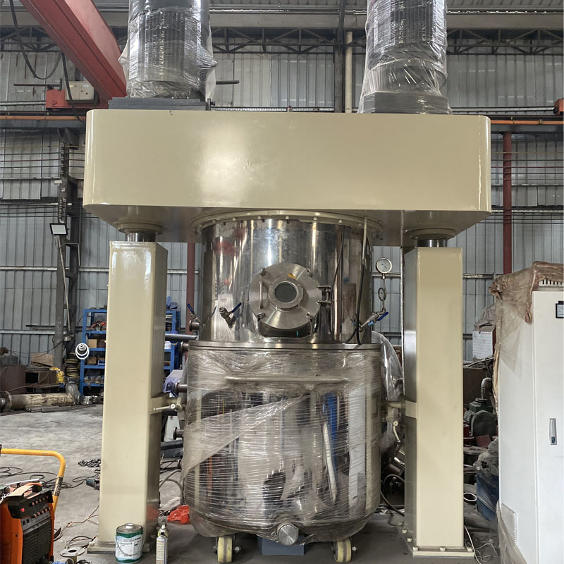 Fully Automatic High Viscosity Glue Silicone Sealant Making Machine Coating Dual Planetary Dispersing Mixer