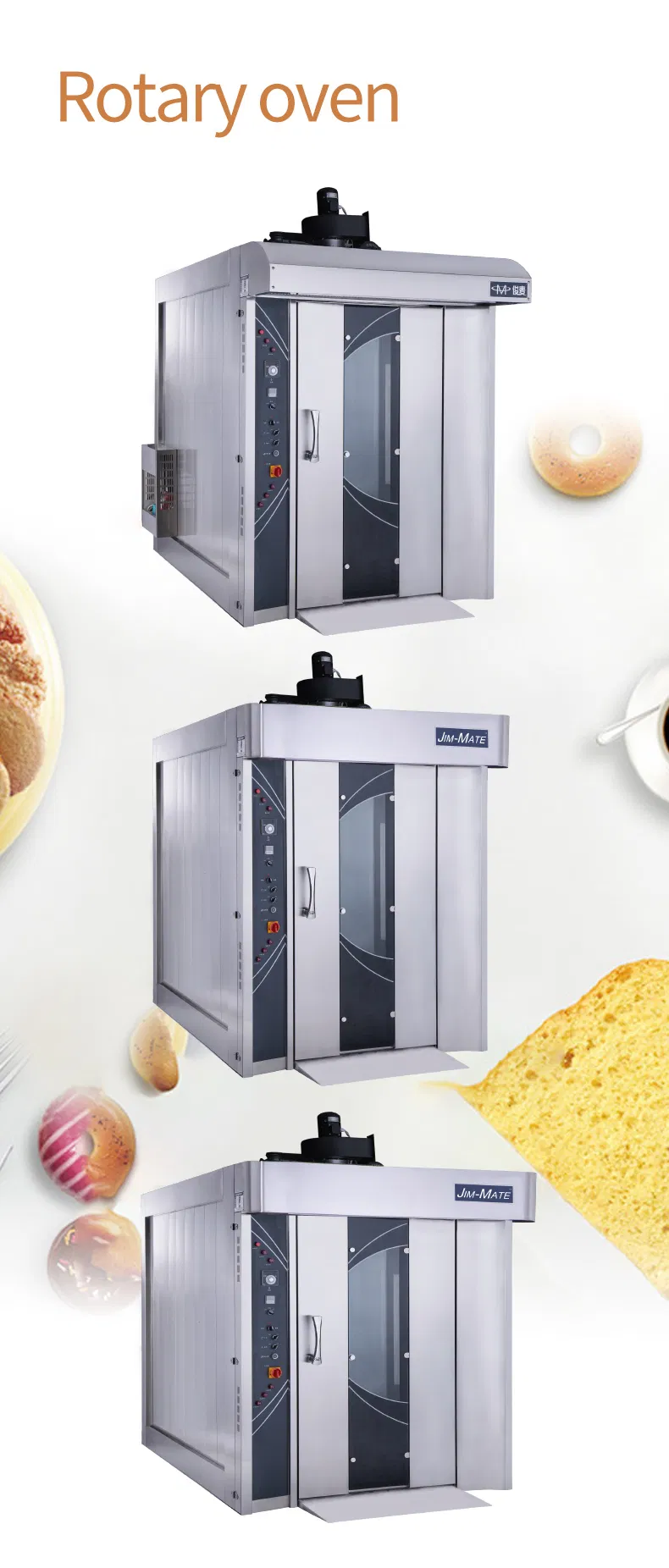 Professional Rotary Rack Oven