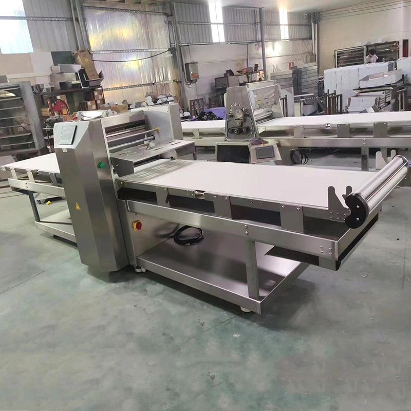 Commercial Industrial Automatic Full Stainless Steel Dough Sheeter Croissant Pastry Dough Sheeter
