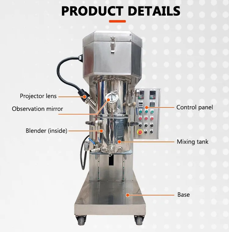 Double Planetary Mixer Detail 3