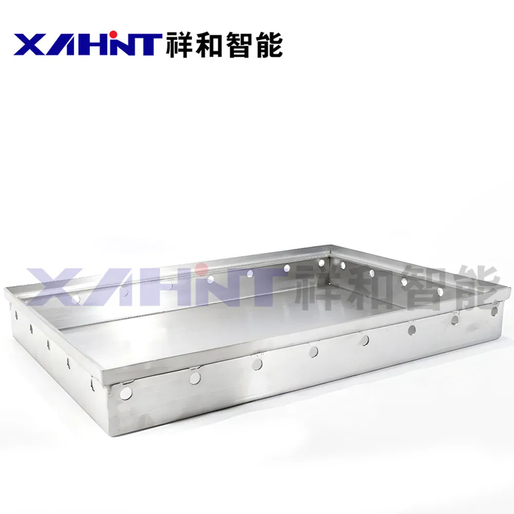SUS304 Stainless Steel Sheet Metal Fabricated Tray - Food Safe Industrial Baking Tray with Anti-Rust Surface for Commercial Use