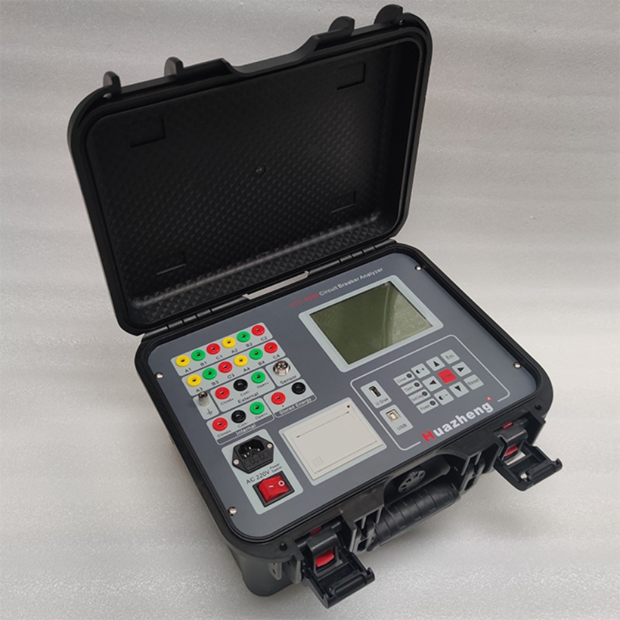 Circuit Breaker Testing System for Power Substation Analysis and Commissioning