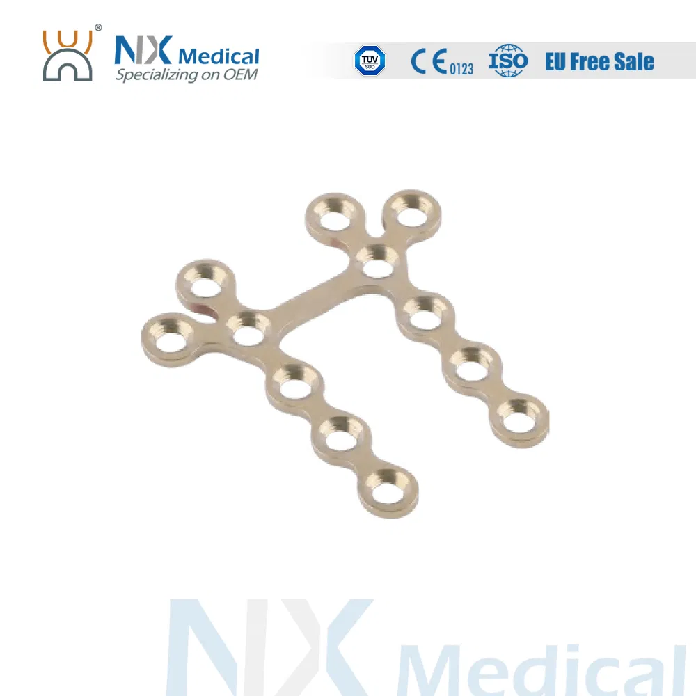 Nx Medical Maxillofacial Locking Compression Plate System for Bone Implants Fixation