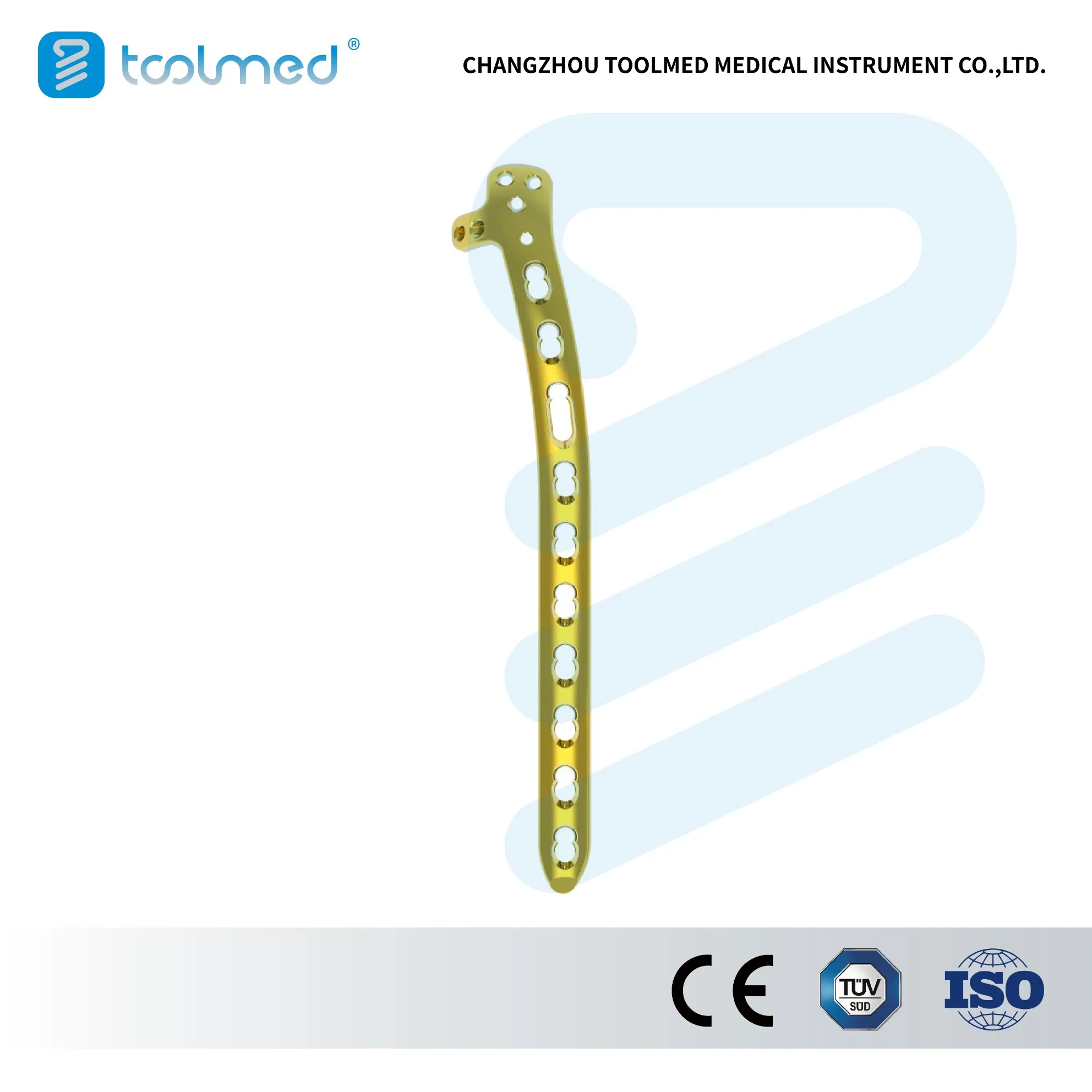 Orthopedic Implant Distal Posteriorlateral Humeral Plate II, Small Fragment Locking Plate System