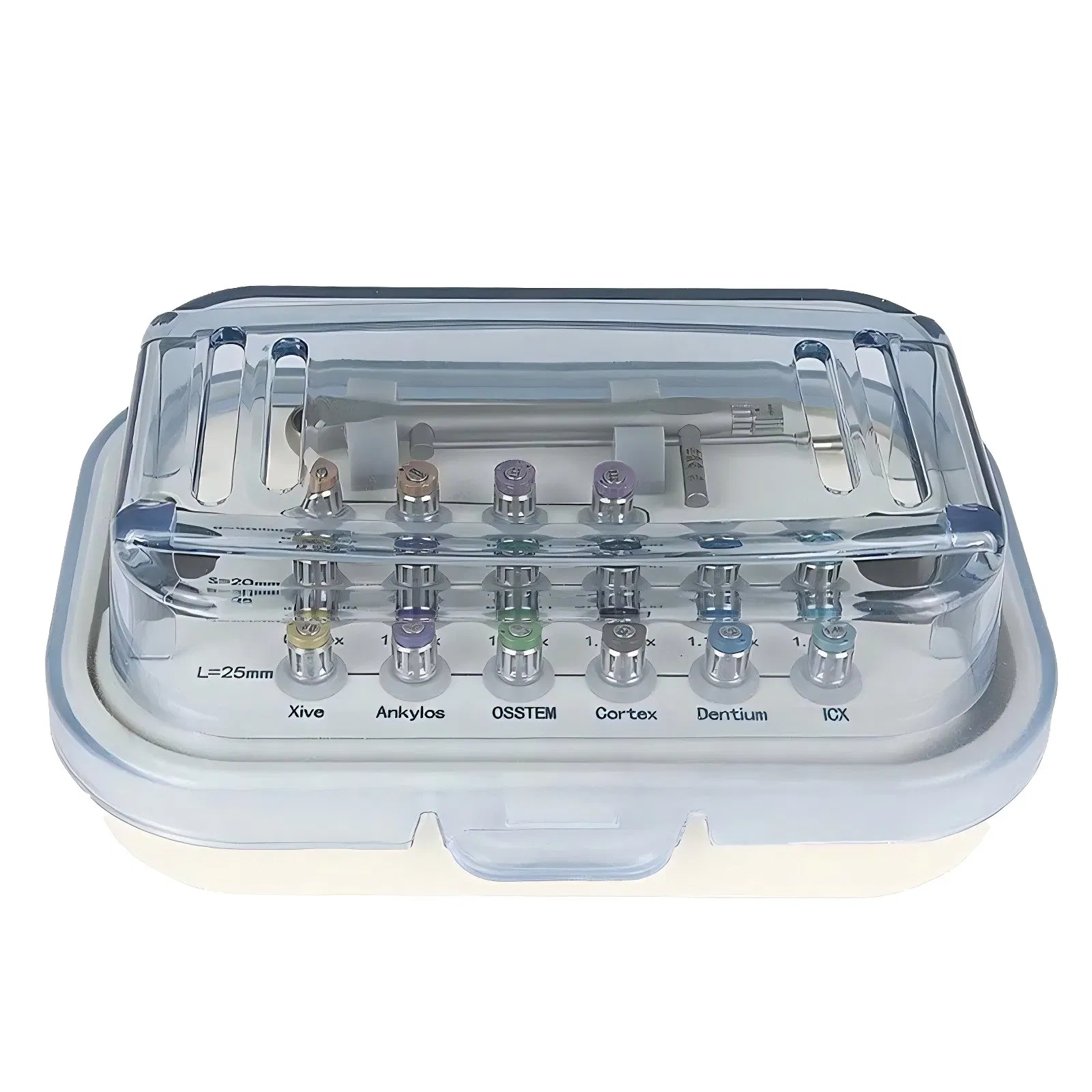 Good Price Orthocare Medical Dental Surgical Implant Tool Box with CE Certificates