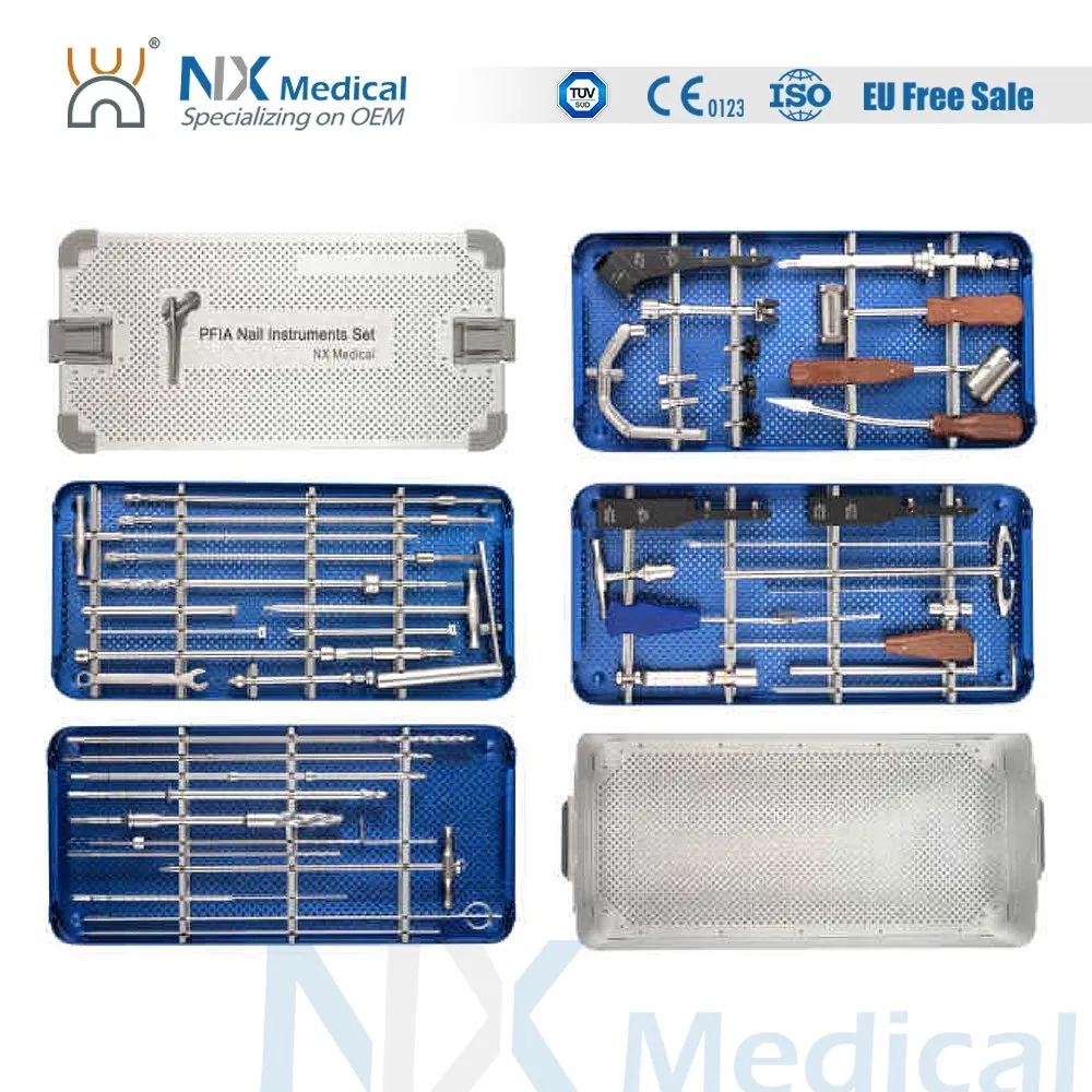 Nx Medical Stainless Steel Orthopaedic Orthopedic Surgical Trauma Instrument Pfia Nail Instrument for Bone Fracture