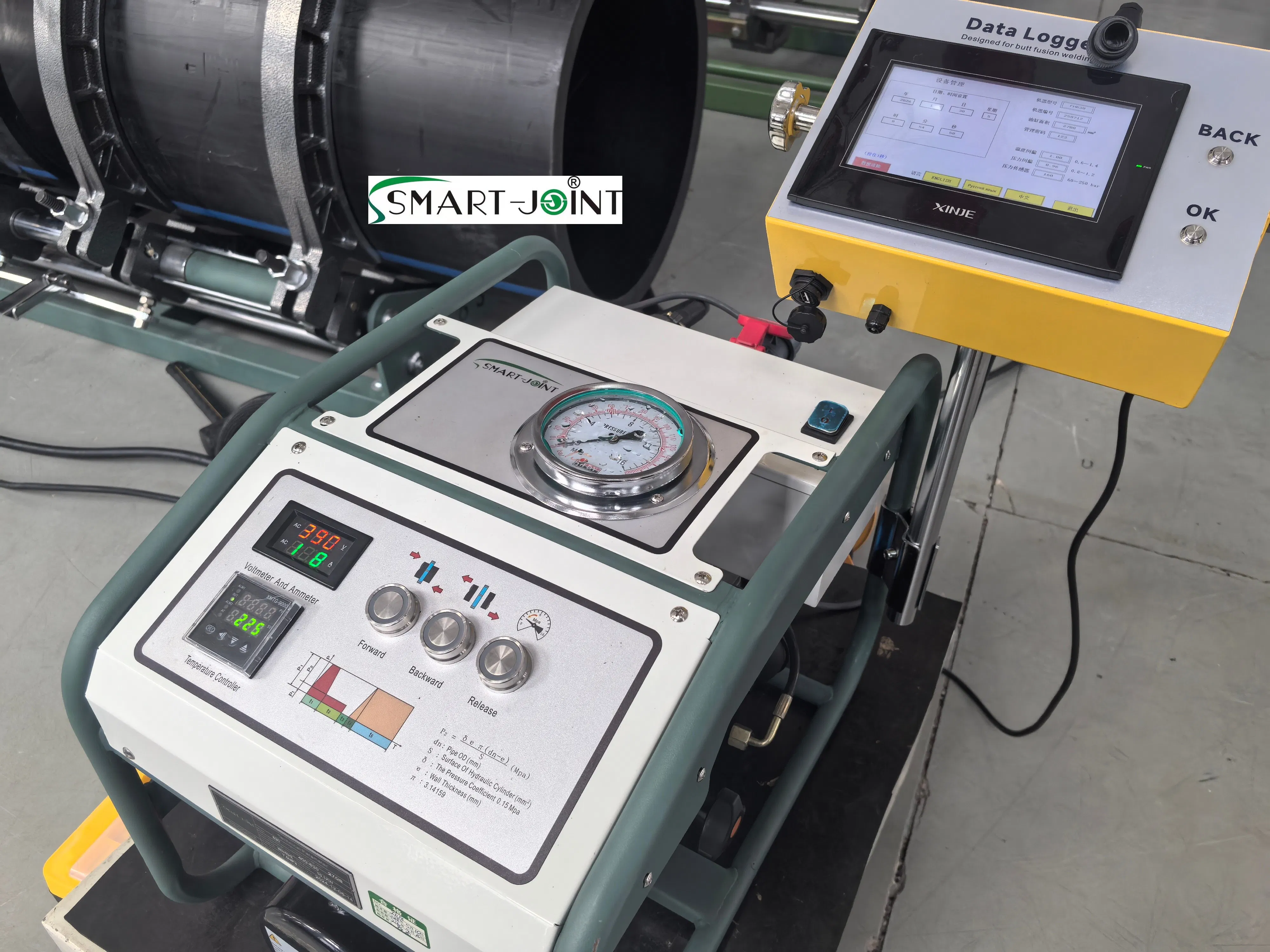 Premium Electrofusion System for Durable PE Pipe Connections