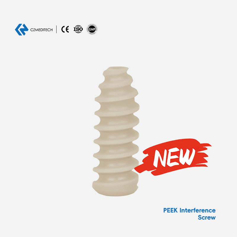 Peek Interference Screw System 6-10mm with Cannulated Screwdriver by Meditech