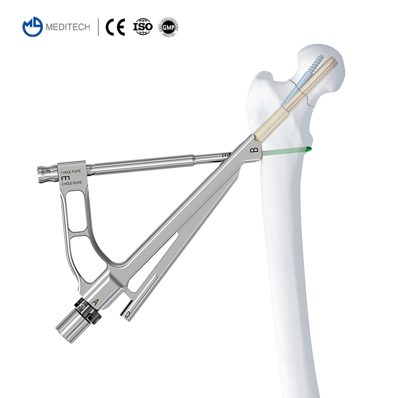 Orthopedic Locking Plates and Screws Femoral Neck Dynamic Cross Screw System