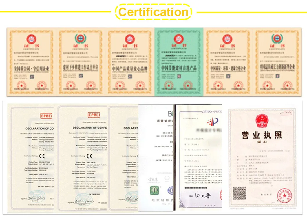 Certification Documents