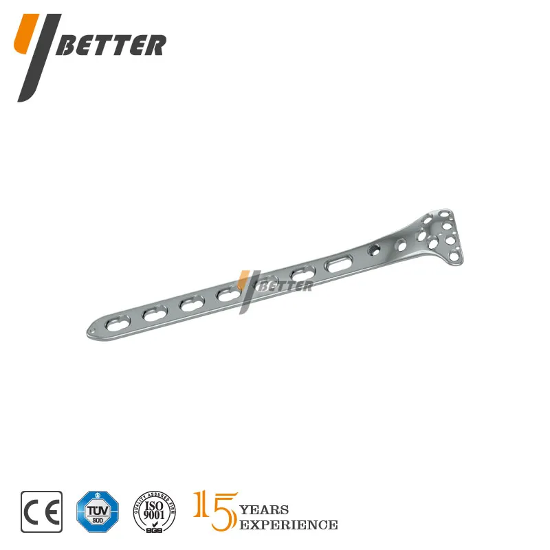 Lateral anatomical locking plate