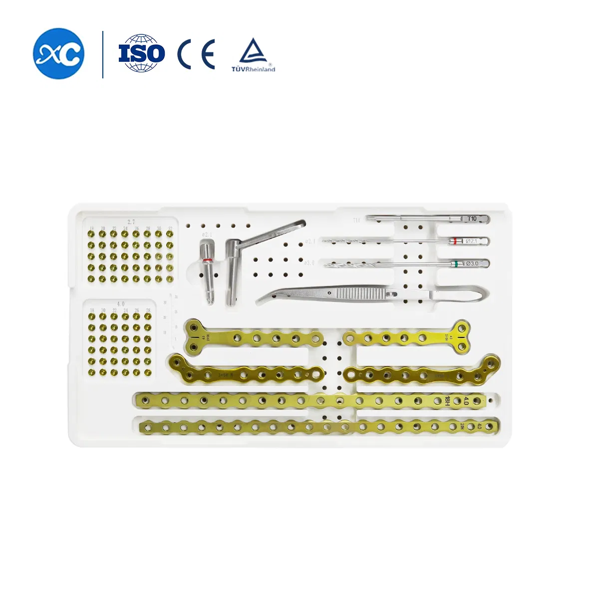 Manufacturer Veterinary Orthopedic Surgery Bone Implants 4.0mm Alps Reconstruction Locking Plate