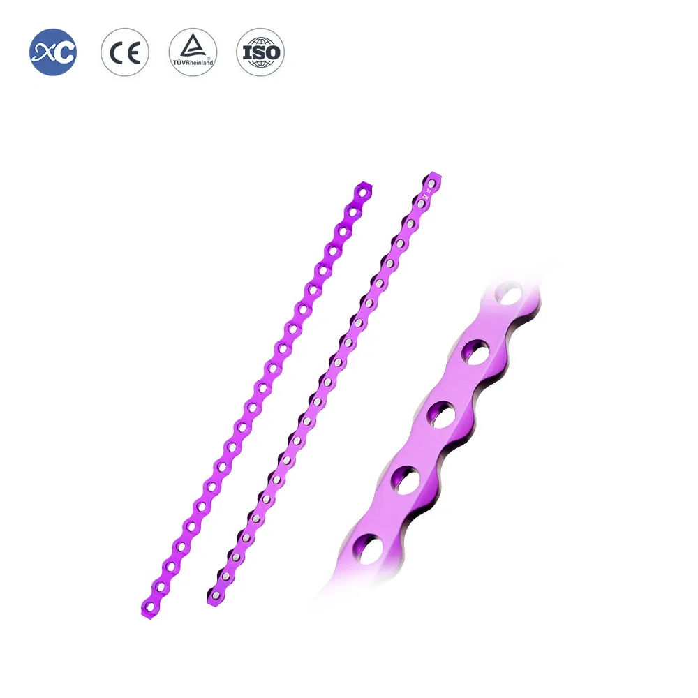 3.2mm Alps Compression Locking Plate Veterinary Orthopedic Implants for Animal Orthopedic Surgery