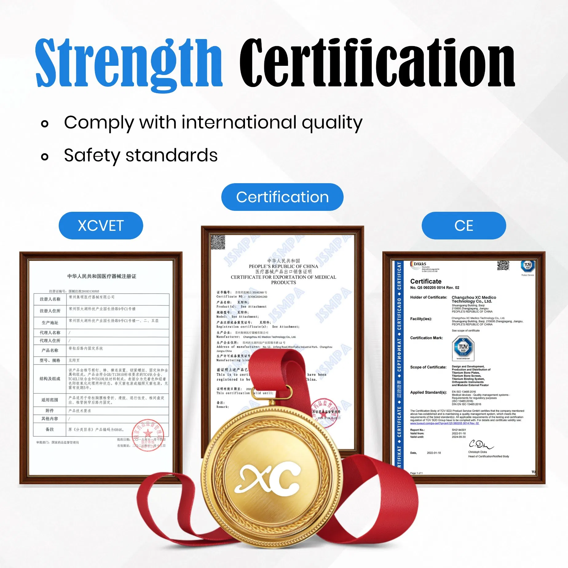 Factory Price Surgical Medical Pet Animals Orthopedic Veterinary Implants