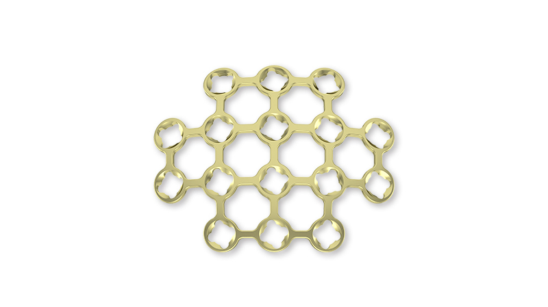 Titanium Screw and Plate Orthopedic Implant System