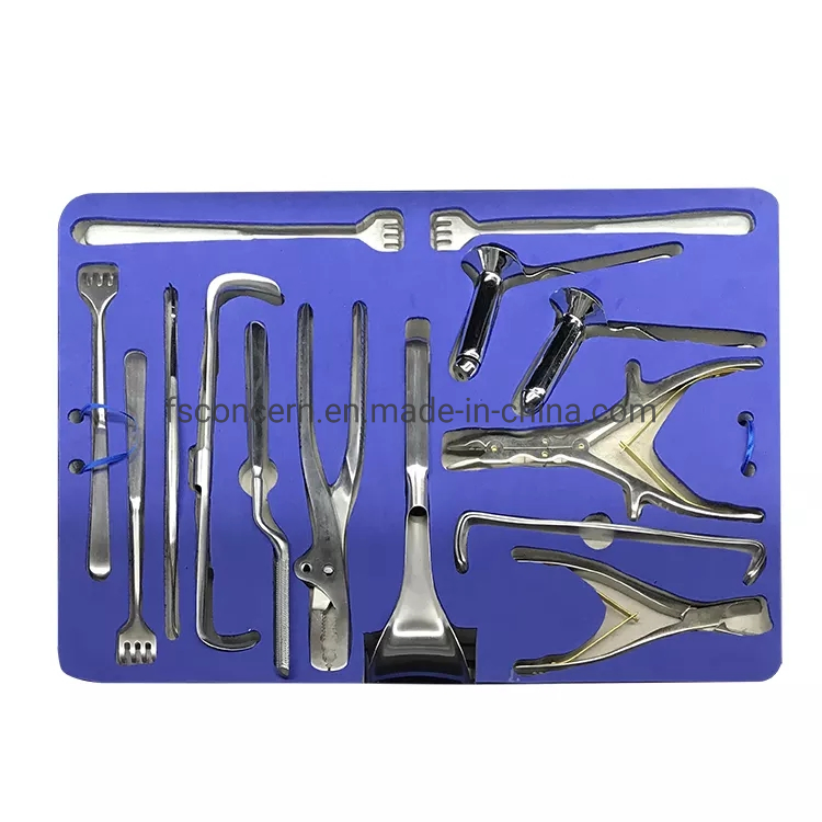 Medical Orthopaedic Operation Fragment Bone Surgery Kits Basic Orthopedic Surgical Instrument Set