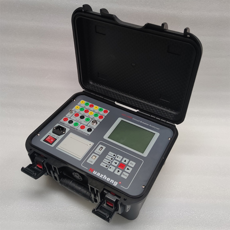 Circuit Breaker Testing System for Power Substation Analysis and Commissioning