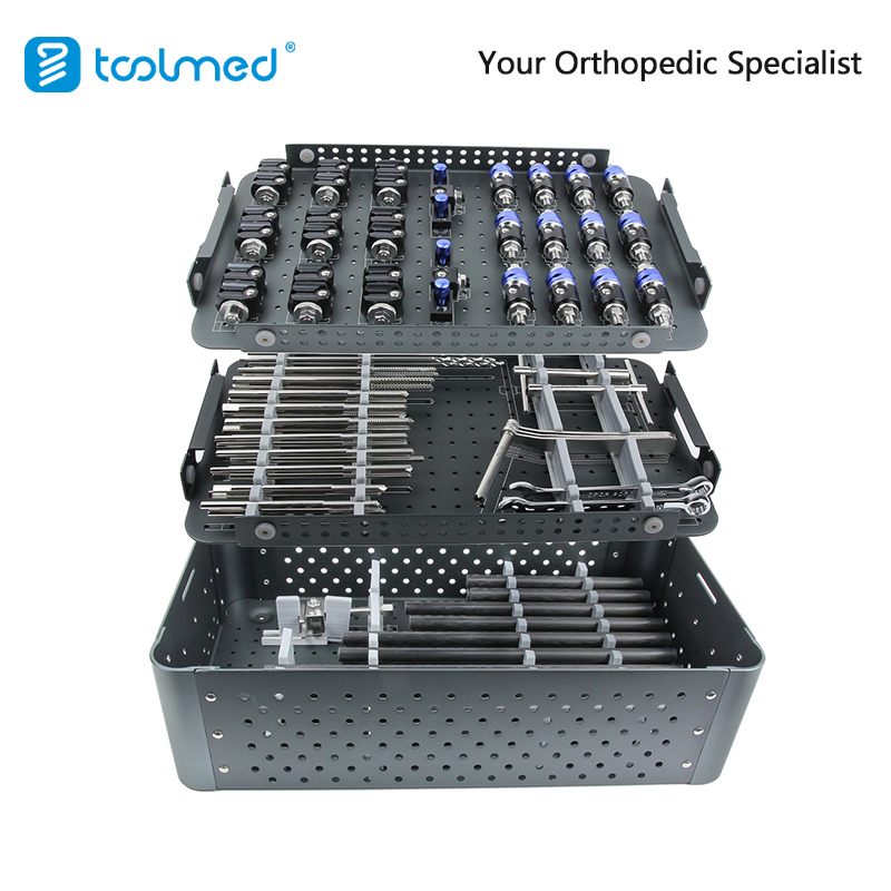 External Fixator Large Fragment Set Orthopedic Surgery Trauma Fixation System with Pins Rods Clamps Instruments