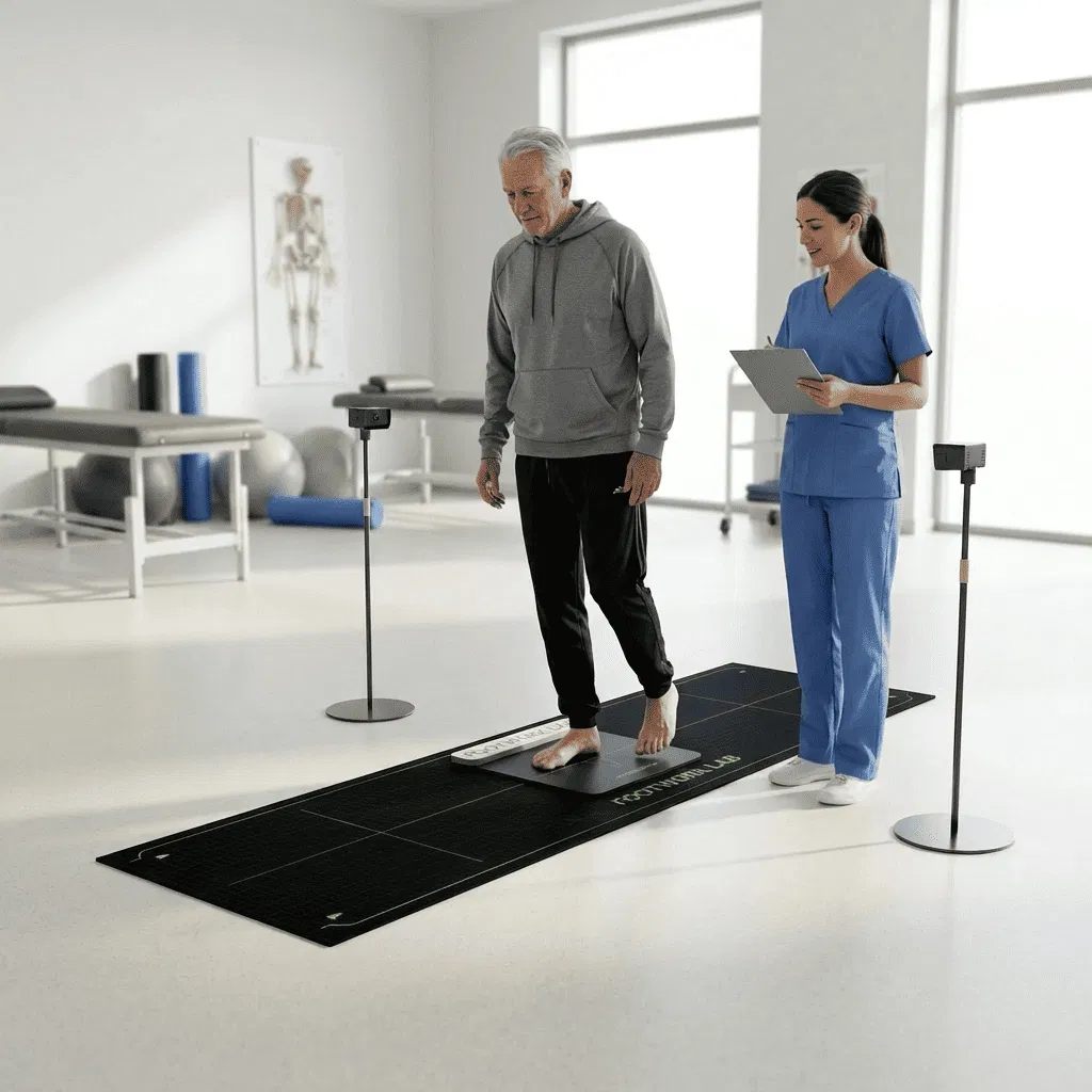 Orthopedic Clinic Foot Pressure Testing System Plantar Pressure Measurement