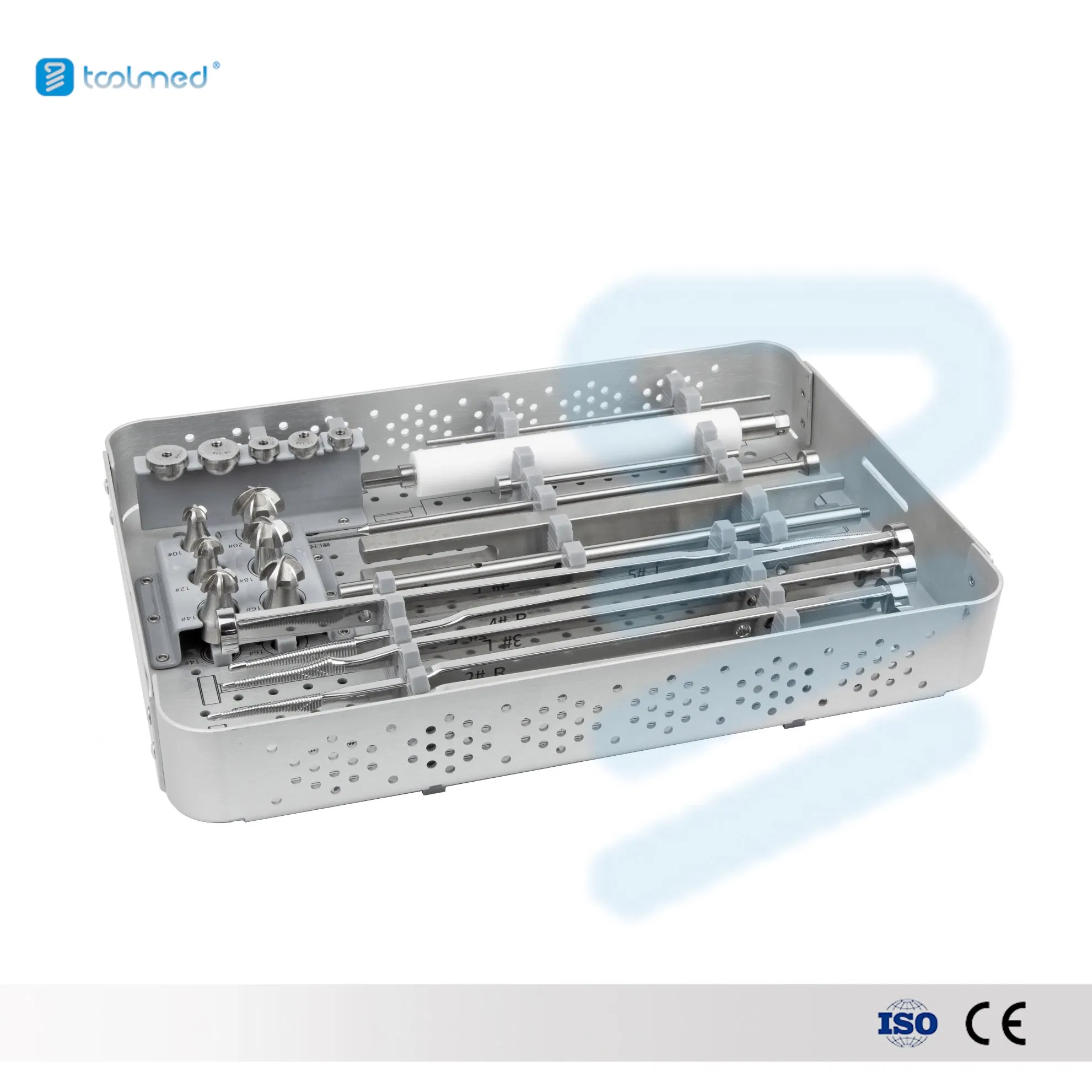 Type B Mini Double-Action Hip System Kit Veterinary Orthopedic Implant Bipolar Prosthesis Set Surgical Tools for Small Dog Hip