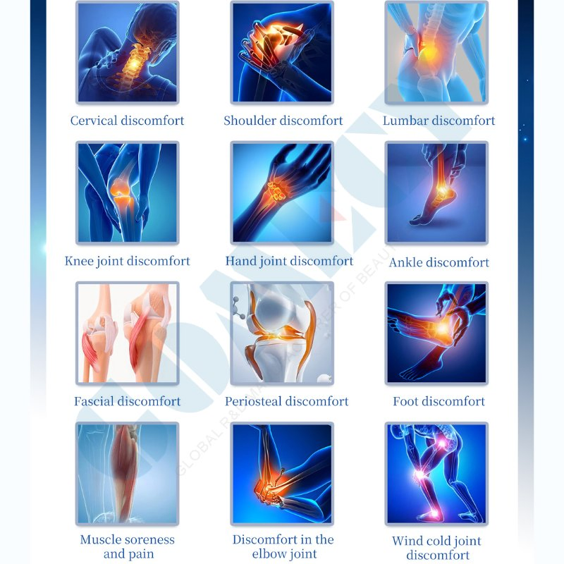 Focused Shockwave Therapy System for Bone Repair and Muscle Injury Physical Rehabilitation