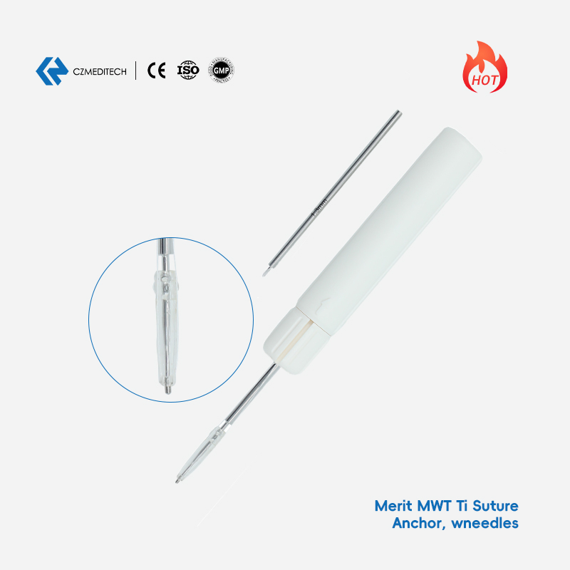 Ti Suture Anchor System with Needles &amp; Limited Drill Bits 1.3-2.8mm by Merit