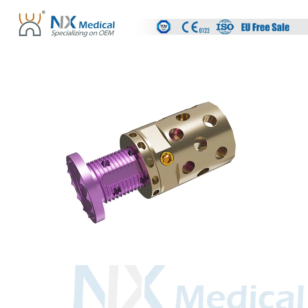 Nx Medical Expandable Cervical Cage I &amp; II System for Orthopedic Intervertebral Fixation