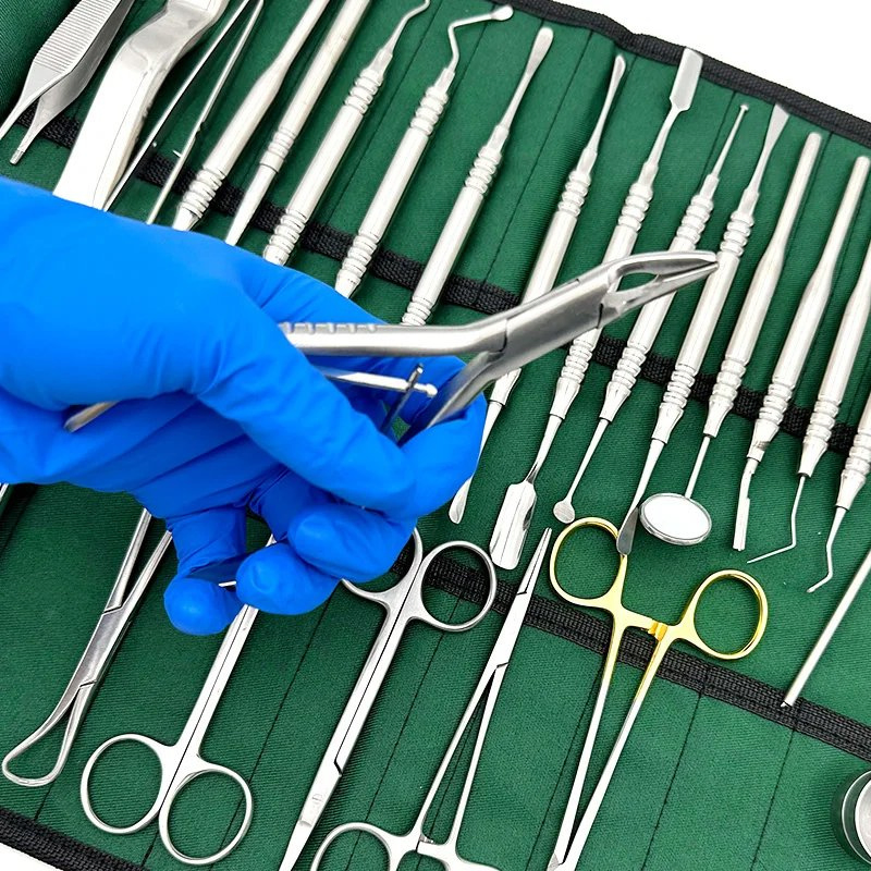 Stainless Steel Surgical Instrument Set Dental Stainless Steel Tools