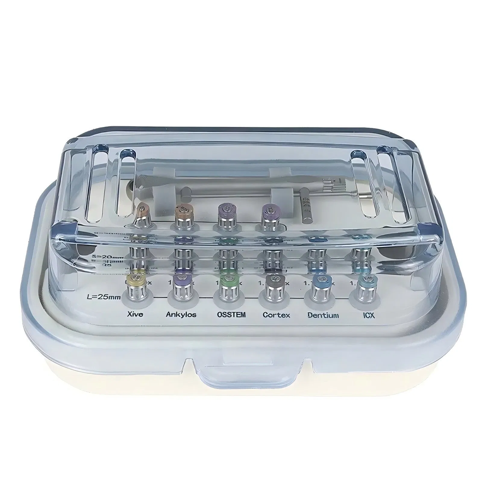 Good Price Orthocare Medical Dental Surgical Implant Tool Box with CE Certificates