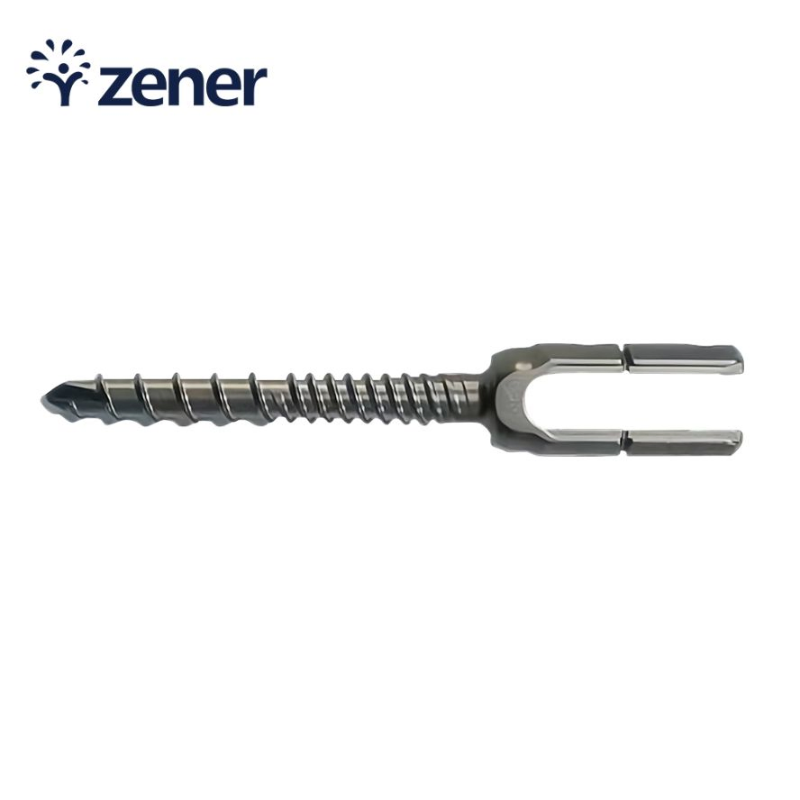 Surgical Instrument Orthopedic Implant Titanium Coating Long Mono Axial Screw Z Angle Lumbar Spine Fixation System