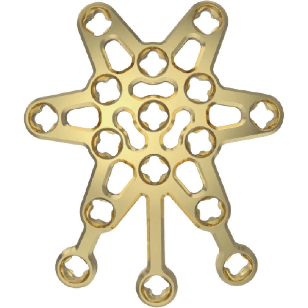 Variable Angle Patella LCP System Polyaxial Mechanism System for Trauma Fixation